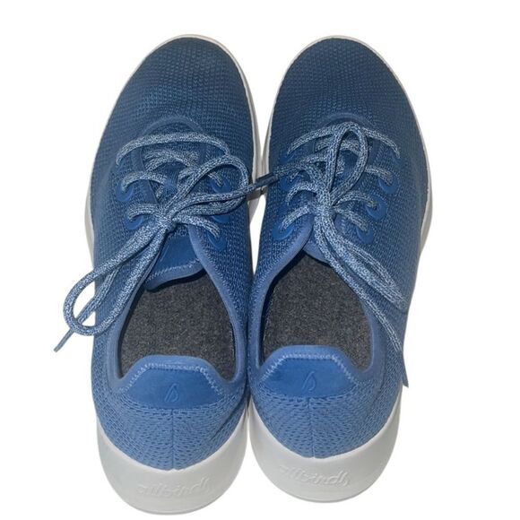 Allbirds Tree Runner Pure Azure Blue Knit Running Sneakers Men's Size 11 - Picture 5 of 10